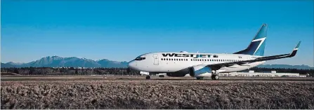  ?? DARRYL DYCK
THE CANADIAN PRESS ?? The Federal Court has ordered WestJet along with Swoop to provide the Competitio­n Bureau with pricing and other records including emails.