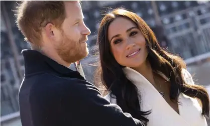  ?? April. Photograph: Peter de Jong/AP ?? Prince Harry and Meghan Markle, Duke and Duchess of Sussex visit the track and field event at the Invictus Games in The Hague, Netherland­s, 17