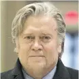  ??  ?? Steve Bannon