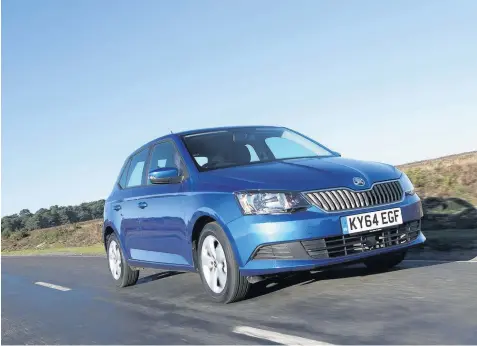  ??  ?? Whatever the engine, the Fabia is just about the best all-round supermini of them all and it’s also available as an estate