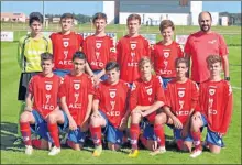  ??  ?? Des U15 en grande forme