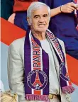  ??  ?? Fanoušek Jean-Paul Belmondo pomohl znovuzroze­ní PSG.