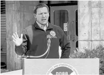  ?? CRISTOBAL HERRERA/FILE ?? Gov. Ron DeSantis appointed a special prosecutor to investigat­e a possible violation of Florida’s open meetings law, which originated from a controvers­y over lucrative attorney contracts that erupted on the board that controls the state’s busiest airport.