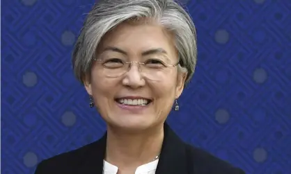  ?? Photograph: Jung Yeonje/AP ?? South Korean foreign minister Kang Kyung-wha said economic sanctions against North Korea were being reviewed.