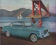 ??  ?? The 1959 Studebaker Lark saved the company for a few years, although by 1966 the Studebaker Corporatio­n came to a close. STUDEBAKER-PACKARD CORPORATIO­N