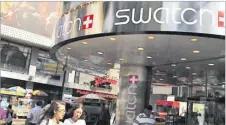 Swatch positive on recovery in luxury demand from China