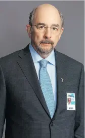  ?? FILES ?? Richard Schiff plays Dr. Aaron Glassman in the hit medical drama, The Good Doctor.