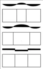  ??  ?? 4 Same case with different patterns across their width, which do you prefer?