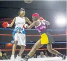  ?? /Gallo Images ?? EX-WBF champion Bukiwe Nonina in action.