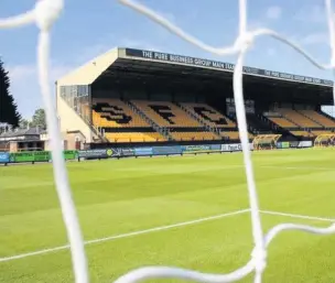  ??  ?? ● Southport FC says it is ready to welcome fans back to the Pure Stadium