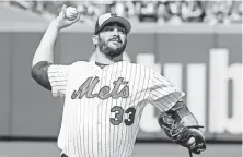  ?? ANDY MARLIN, USA TODAY SPORTS ?? Mets starter Matt Harvey, part of the free agent Class of 2018, would be 30 when the 2019 season begins.