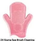  ??  ?? 2X Sigma Spa Brush Cleaning Glove