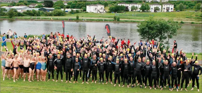  ??  ?? The Boyne swimmers are ready to go again