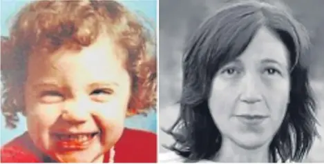  ?? Pictures: PA. ?? Above, Katrice Lee as a toddler and an image of how she would look now. Right, Katrice’s mother Sharon (right) and sister Natasha.