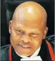  ??  ?? CHIEF JUSTICE MOGOENG