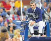  ?? AFP ?? Umpire Carlos Ramos, who was called ‘thief’ by Serena Williams, told a Portuguese newspaper that he is unfazed by the incident.