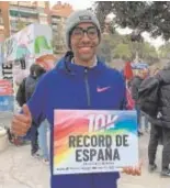  ?? // 10K ?? Abdessamad Oukhelfen, tras batir el récord nacional de 10 kilómetros