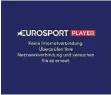  ?? FOTO: GIC ?? Wie Sie sehen, sehen Sie nichts – Bildausfal­l im Eurosport-Player.