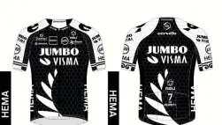  ?? JUMBO-VISMA ?? Jumbo-Visma’s New Zealand jersey designed for national champion George Bennett has been rejected by Cycling NZ.