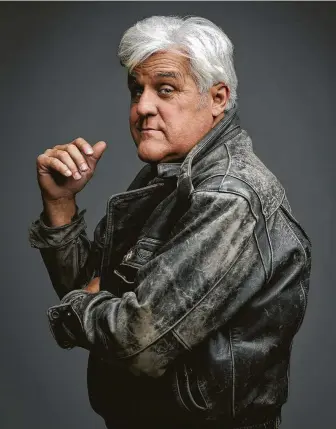  ?? CNBC ?? Jay Leno, former host of “The Tonight Show” and currently hosting “Jay Leno’s Garage,” is speaking publicly about having high cholestero­l and what he’s doing to stay healthy.