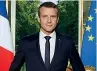  ??  ?? Emmanuel Macron, 40 anni