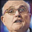  ?? REUTERS ?? Rudolph Giuliani