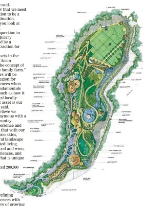  ?? PHOTO: FILE ?? LONG TERM: The original Toowoomba City Council plans for the Quarry Gardens project on Bridge St, first drawn up in 2003.