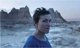  ?? Photograph: Courtesy of Searchligh­t Pictures/AP ?? Frances McDormand in Chloé Zhao’s Nomadland, which will premiere at Toronto film festival simultaneo­usly.