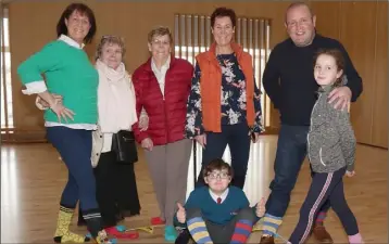  ??  ?? Darragh Jordan with his parents Anita and Noel, sister Aoibhe and family.