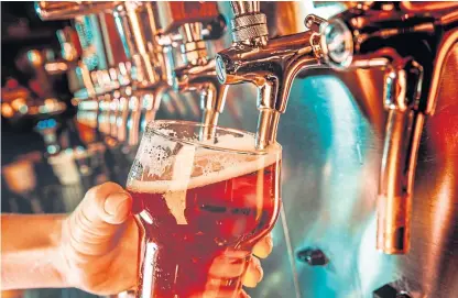  ?? Picture: Shuttersto­ck. ?? Almost 90% of licensed premises say their revenue is down versus last year.