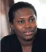  ??  ?? Programme Developmen­t Manager, Davina GayleWilli­ams: We need to stop the discrimina­tion.