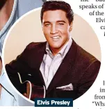  ?? ?? Elvis Presley