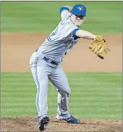  ?? THE ASSOCIATED PRESS ?? With six pitchers figuring to be a lock for the Blue Jays’ post-season seven-man bullpen, the final job appears to be between righty Ryan Tepera and lefty Aaron Loup (above).