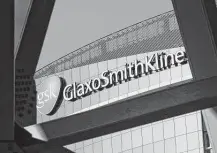  ?? Associated Press file photo ?? The prospect of a bidding war pushed shares in Glaxosmith­kline up nearly 5 percent in trading Monday. Glaxosmith­kline said it had rejected Unilever’s three previous takeover bids.