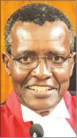  ??  ?? David Maraga