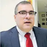  ?? SAÚL PONCE ?? Jorge Issa Calderón, alcalde suplente