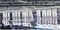  ??  ?? There’s room for another banner. Paul MacDougall took this photo at his first Leafs game at the ACC in 2016.
