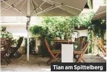  ??  ?? Tian am Spittelber­g