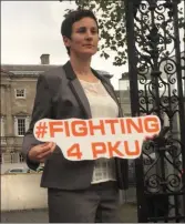  ??  ?? Bernadette Gilroy will appear on The Pat Kenny Show to argue the need for Kuvan to treat her daughter’s PHU diagnosis