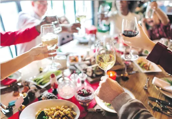  ?? GETTY IMAGES/ISTOCK PHOTO ?? Instead of stressing out about the perfect menu, host a potluck party. Your friends and family will be happy to take part, and it will make them feel involved.