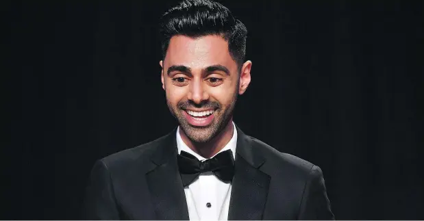  ?? — THE WASHINGTON POST ?? Former Daily Show correspond­ent Hasan Minhaj wants his Netflix comedy-news series to be ‘urgent and timeless.’