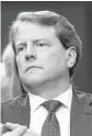  ?? DOUG MILLS/THE NEW YORK TIMES ?? 1n 2018, the Justice Department issued secret subpoenas targeting thenWhite House counsel Don McGahn and his wife.