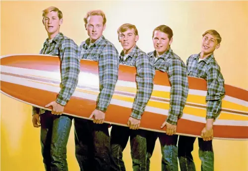  ?? PHOTO: GETTY IMAGES ?? The Beach Boys in their prime.