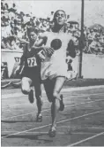  ?? HAMILTON SPECTATOR FILE PHOTO ?? Ray Lewis won silver in the relay at the 1934 British Empire Games.
