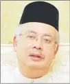  ??  ?? DATUK SERI NAJIB TUN RAZAK