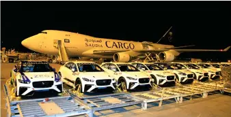  ?? The cars, spares and various equipment were carried from several European destinatio­ns to Riyadh. ??