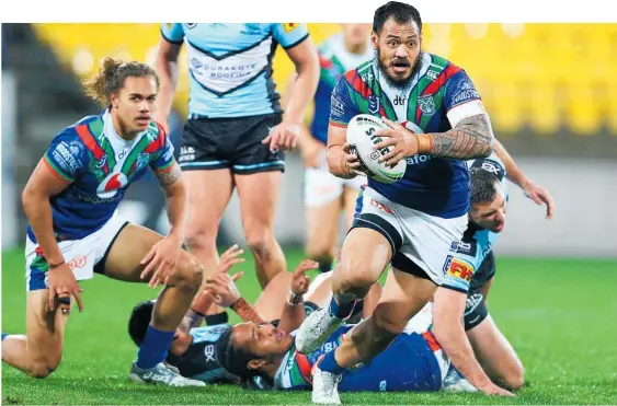  ?? Photo / Photosport ?? Prop Leeson Ah Mau will mark his 200th milestone game in the NRL on Sunday at the SCG.