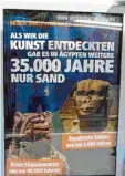  ??  ?? Der Löwenmensc­h aus Ulm im Vergleich zur Sphinx.