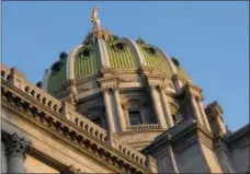  ?? THE ASSOCIATED PRESS ?? Pennsylvan­ia lawmakers returned to the Capitol on Monday with five days left to pass an ontime budget and no firm agreements on how to address state government’s biggest cash shortfall since the recession.