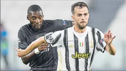  ?? FOTO: GETTY ?? Miralem Pjanic fue titular ante el Olympique Lyon pero no pudo evitar la eliminació­n de la Juventus en octavos de final